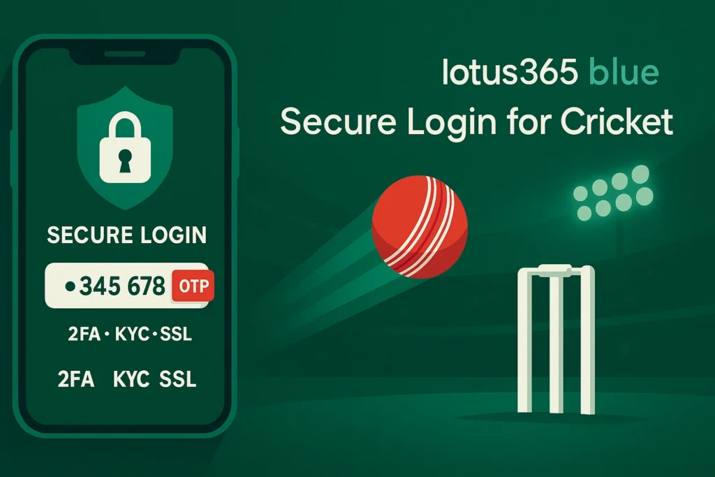 A comprehensive walkthrough for cricket on lotus365 blue