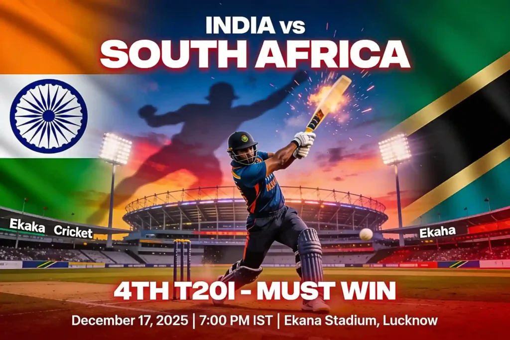 India vs South Africa 4th T20I: The Series Battle in Lucknow – December 17