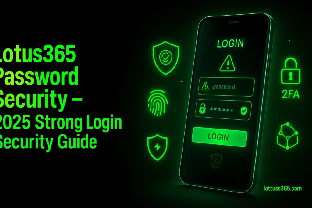 Protecting Your Lotus365 Account: The 2025 Guide to Password Security